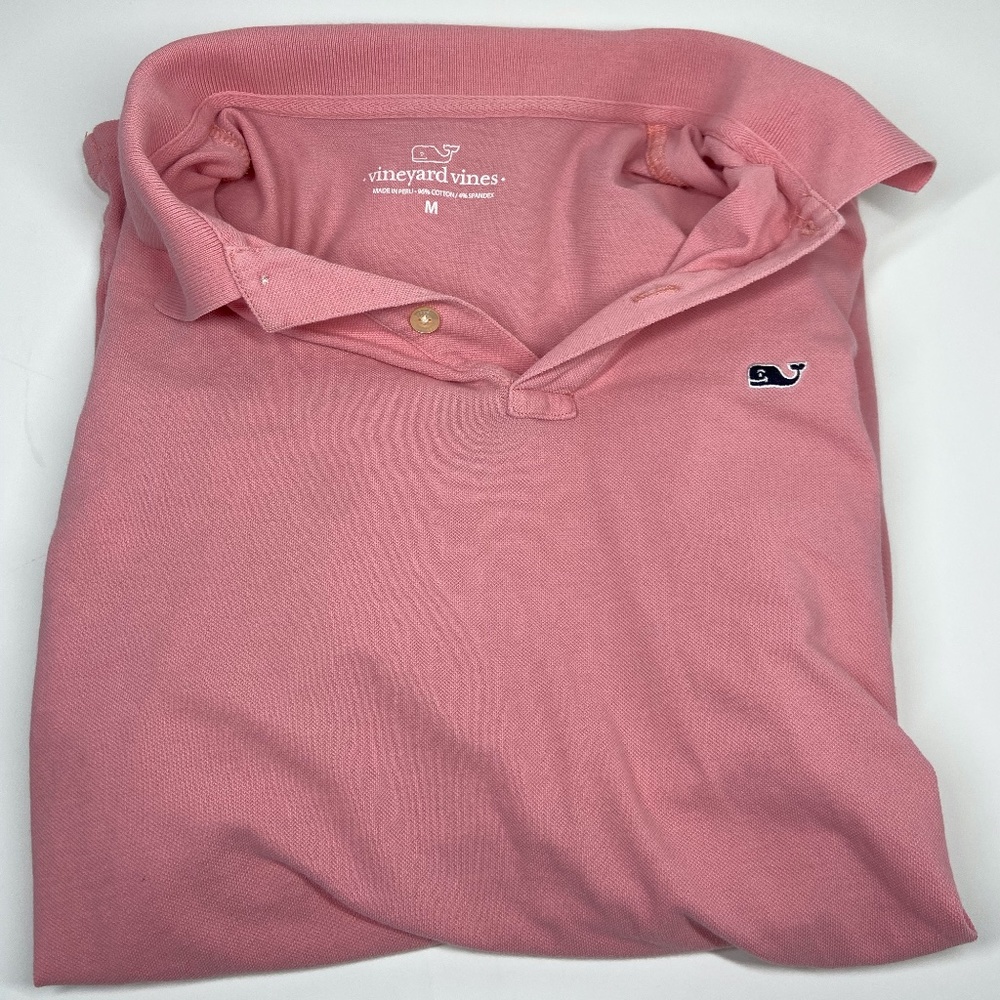 Vineyard Vines Pink Polo